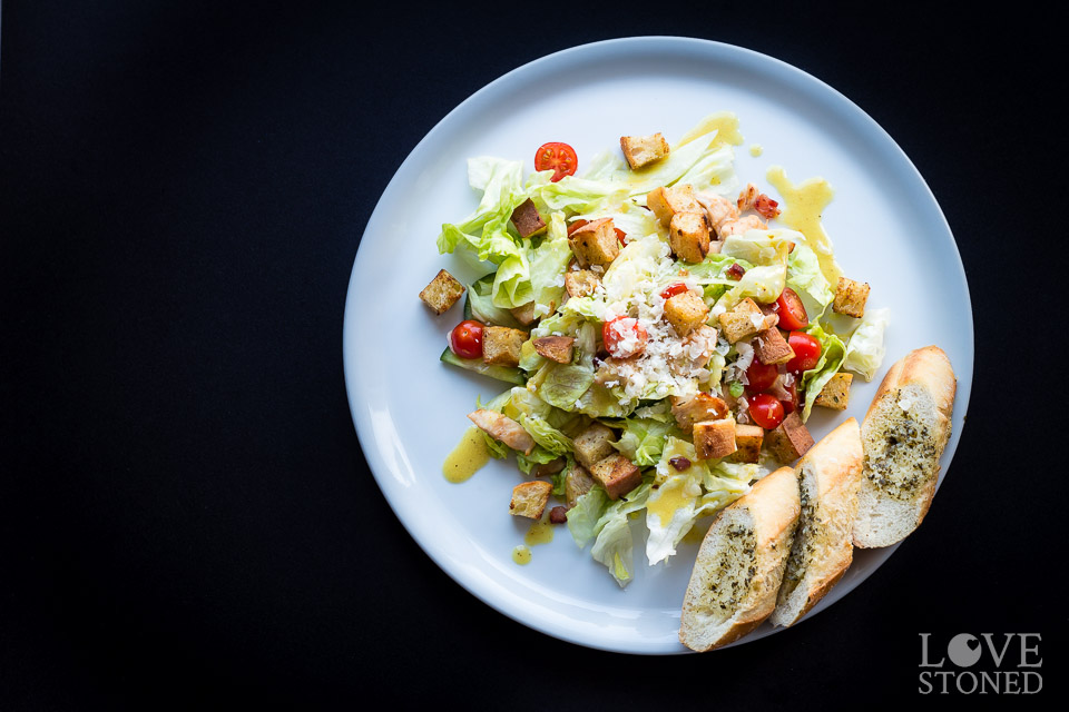 Caesar Salad mit Senf-Dressing - lovestoned.de