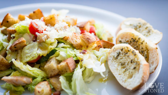 Caesar Salad mit Senf-Dressing - lovestoned.de